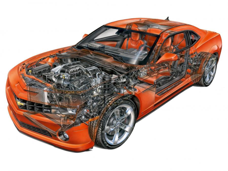  Chevrolet Camaro SS 2009 года  (фото 28 из 68)